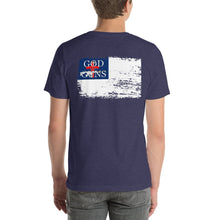 Load image into Gallery viewer, Christian Flag Short - Sleeve Unisex T - Shirt - God and Guns Apparel