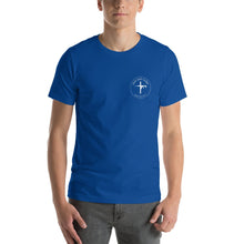 Load image into Gallery viewer, Christian Flag Short - Sleeve Unisex T - Shirt - God and Guns Apparel