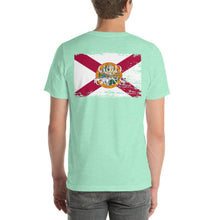 Load image into Gallery viewer, Florida Flag Short - Sleeve Unisex T - Shirt - God and Guns Apparel