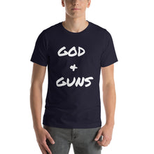 Load image into Gallery viewer, God & Guns T-Shirt | Bella + Canvas 3001 - God and Guns Apparel