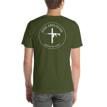 Load image into Gallery viewer, God & Guns T - Shirt | Bella + Canvas 3001 - God and Guns Apparel