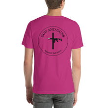 Load image into Gallery viewer, Short - Sleeve Unisex T - Shirt - God and Guns Apparel