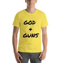 Load image into Gallery viewer, Short - Sleeve Unisex T - Shirt - God and Guns Apparel
