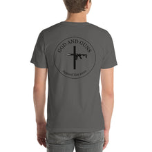 Load image into Gallery viewer, Short - Sleeve Unisex T - Shirt - God and Guns Apparel