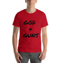 Load image into Gallery viewer, Short - Sleeve Unisex T - Shirt - God and Guns Apparel