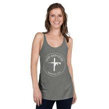 Load image into Gallery viewer, Women's Racerback Tank - God and Guns Apparel