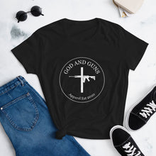 Load image into Gallery viewer, Women's short sleeve t - shirt - God and Guns Apparel