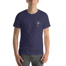 Load image into Gallery viewer, Christian Flag Short - Sleeve Unisex T - Shirt - God and Guns Apparel
