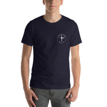 Load image into Gallery viewer, Christian Flag Short - Sleeve Unisex T - Shirt - God and Guns Apparel
