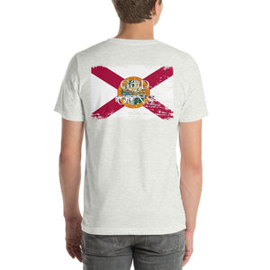 Florida Flag Short - Sleeve Unisex T - Shirt - God and Guns Apparel