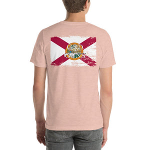 Florida Flag Short - Sleeve Unisex T - Shirt - God and Guns Apparel