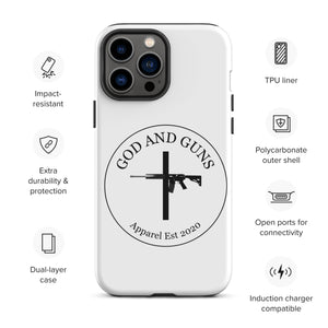 God And Guns iPhone Case - God and Guns Apparel