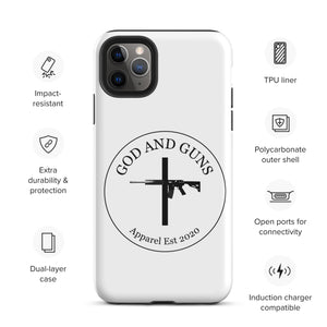 God And Guns iPhone Case - God and Guns Apparel