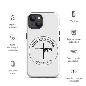 God And Guns iPhone Case - God and Guns Apparel