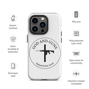 God And Guns iPhone Case - God and Guns Apparel