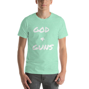 God & Guns T - Shirt | Bella + Canvas 3001 - God and Guns Apparel
