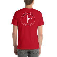 Load image into Gallery viewer, God &amp; Guns T-Shirt | Bella + Canvas 3001 - God and Guns Apparel
