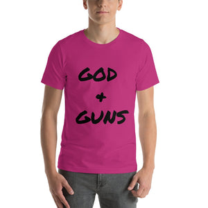 Short - Sleeve Unisex T - Shirt - God and Guns Apparel