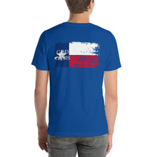 Load image into Gallery viewer, Texas Flag Short - Sleeve Unisex T - Shirt - God and Guns Apparel
