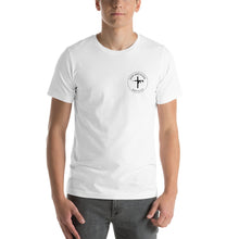 Load image into Gallery viewer, USA Flag Short-Sleeve Unisex T-Shirt - God and Guns Apparel
