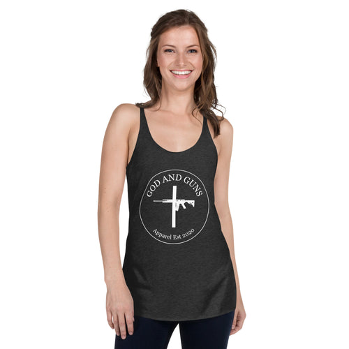 Women's Racerback Tank - God and Guns Apparel